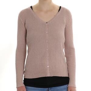 CARDIGAN LUREX ROSA